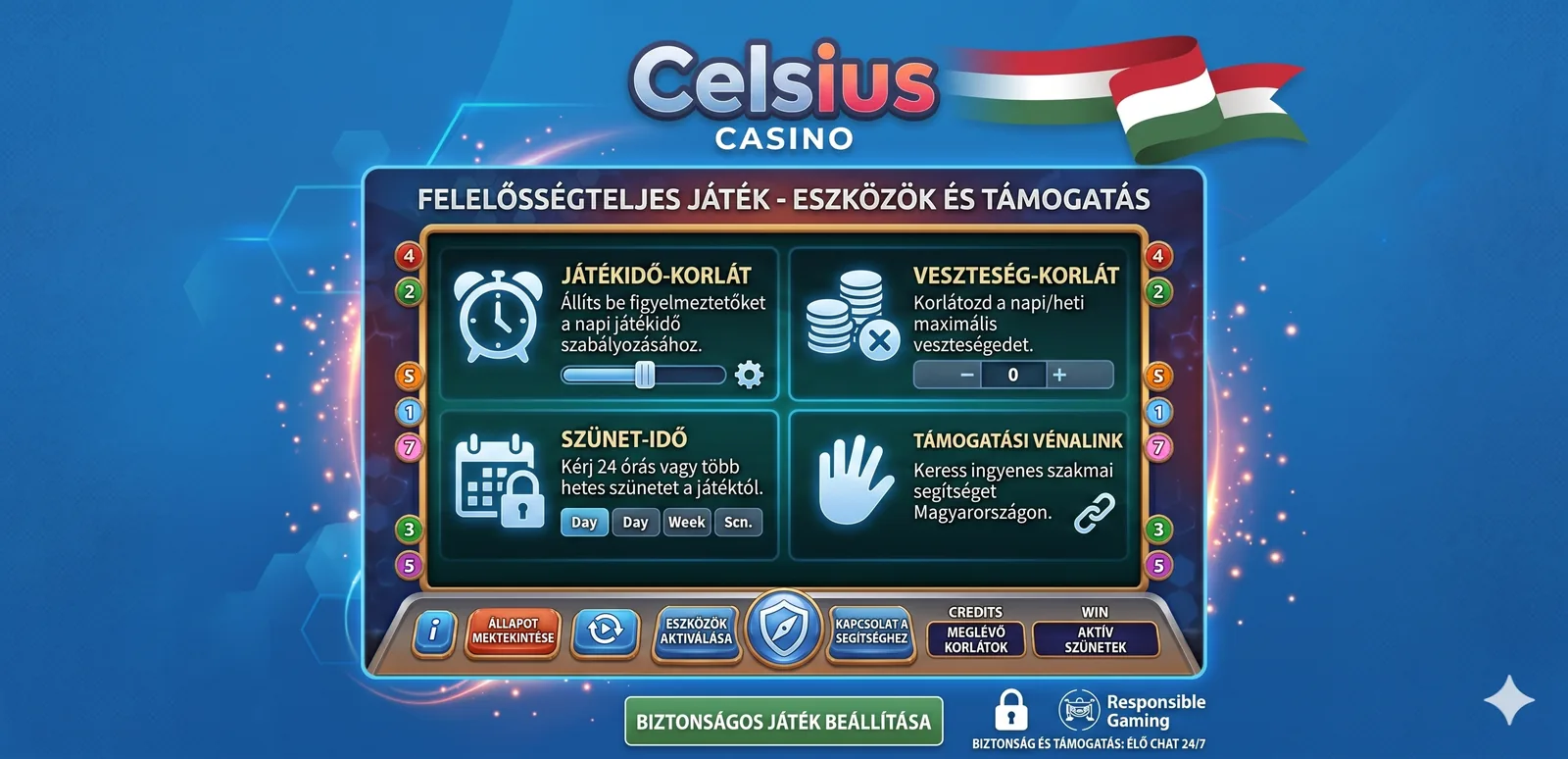 Felelős játék — önkívület és fogadási határok