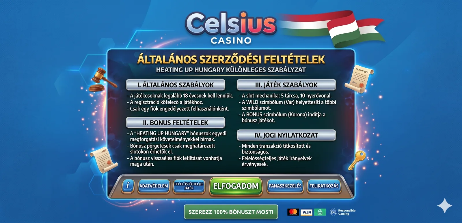 Felhasználási feltételek